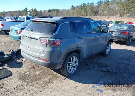 2024 Jeep Compass Latitude Lux Fwd из США, поврежденный, VIN 3C4NJDFN8RT602268